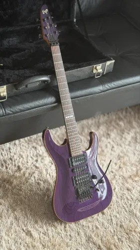 ESP Horizon Custom Shop 1986 (MIJ) - Floyd Rose Original e Acessórios