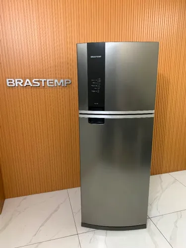 Geladeira inox Seminova + Frete grátis e Garantia