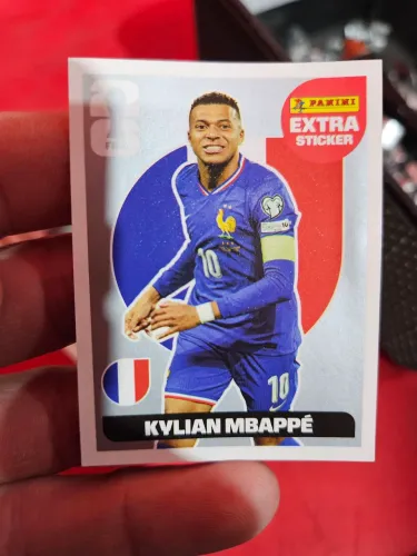 Figurinha EXTRA MBAPPE PRATA copa 2026 