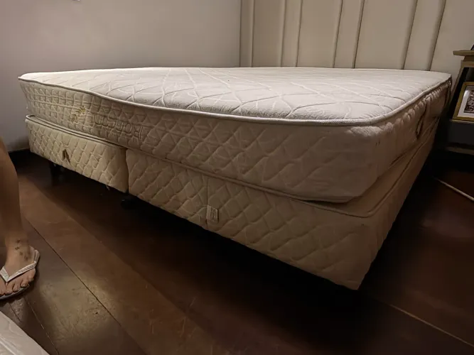 Doação cama box + Colchão