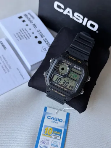 Relógio Casio Royale AE1200 - Série Ouro - Praticamente novo