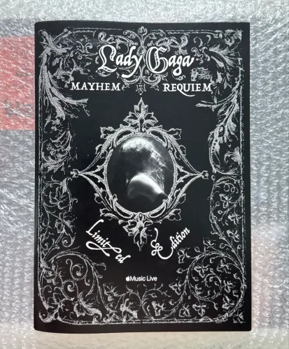 Lady Gaga MAYHEM Requiem Book Limited Edition