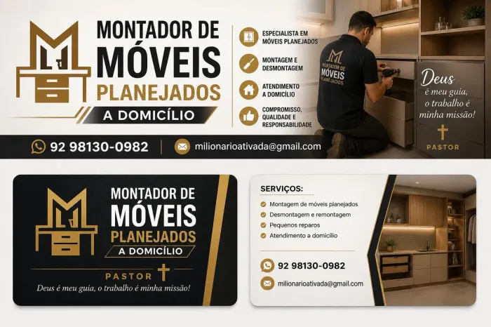 Montandor e desmontador de moveis