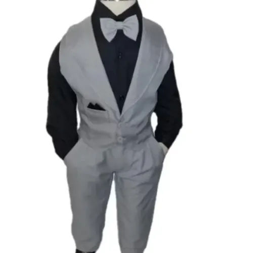 Conjunto completo roupa infantil menino Batizado, festa