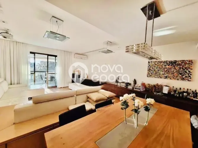 Lagoa | Apartamento 4 quartos, sendo 4 suites