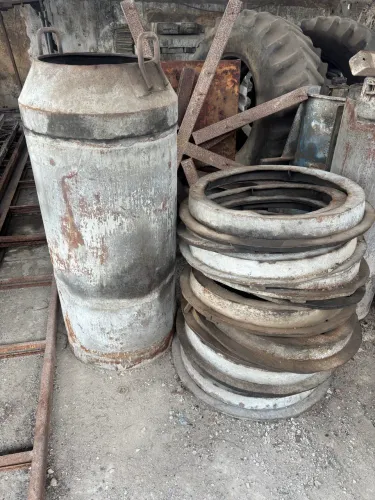 Forma e anéis de tubo de concreto de 0.60
