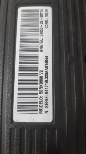 tv semp 50 polegadas com a tela quebrada