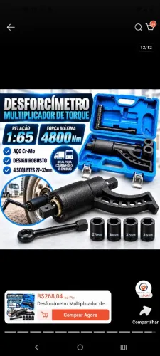 Peça para retirar pneu do caminhão