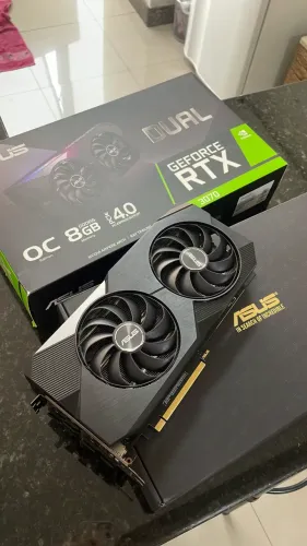 Placa de Vídeo Asus GeForce RTX 3070 8GB GDDR6 256 bits OC Edition