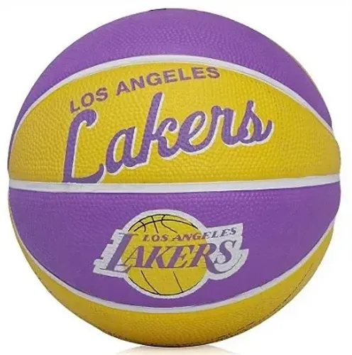 Minibola de basquete Wilson NBA retrô tamanho 3- Los Angeles Lakers