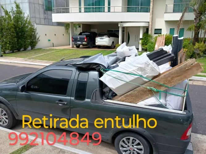 Retirada de entulho condomínio residencial predial e comercial