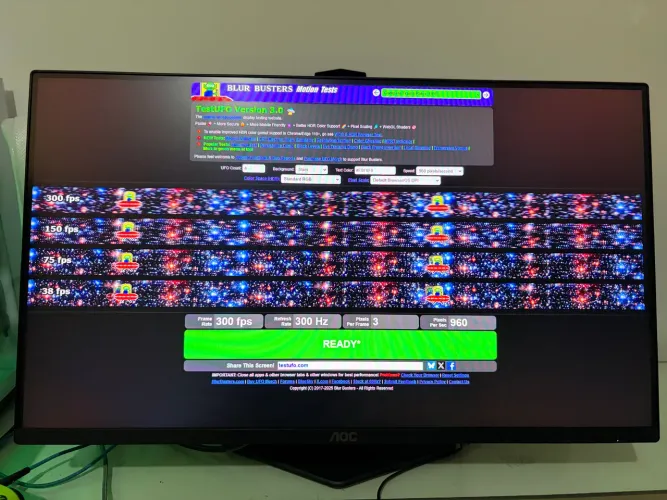 Monitor AOC 310hz 0,3ms IPS