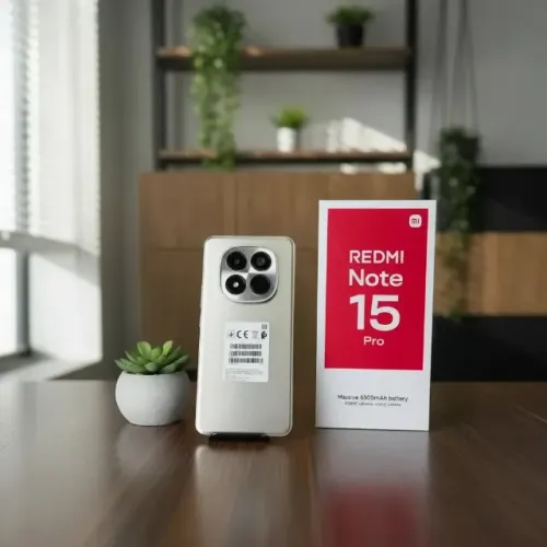 XIAOMI REDMI NOTE 15 PRO 256GB/8GB RAM - 1 ANO DE GARANTIA