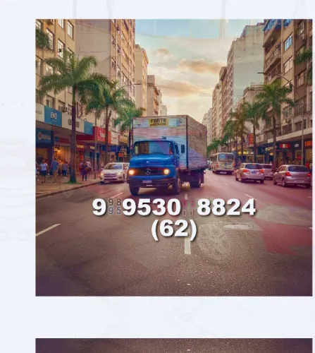 Frete com qualidade e segurança para sua mudança! Peça já e garanta!