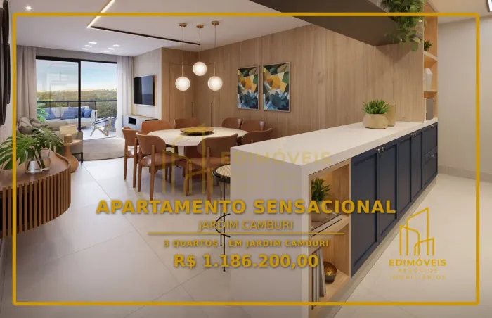 Incrível Apartamento com Varanda Gourmet em Jardim Camburi - Lúmea Camburi