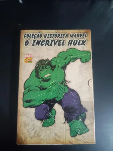 Coleção Histórica Marvel - O Incrível Hulk 1 ao 4 ( Com Box)