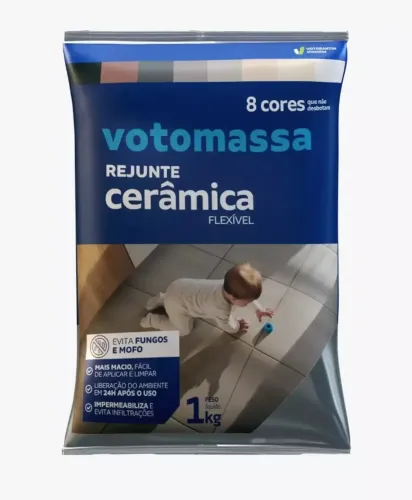 Rejunte Flexível Votomassa Branco 1kg
