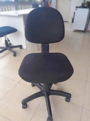 cadeira giratória pra escritório super confortável tecido 