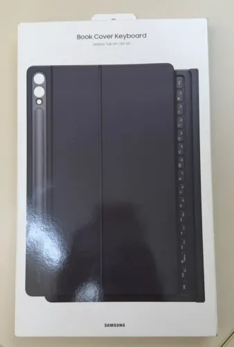 Capa Teclado Original Samsung Galaxy Tab S9+ (Book Cover Keyboard) - Estado de Novo!