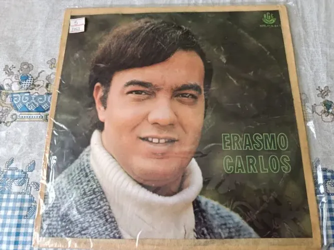 LP (Disco de vinil) Erasmo Carlos - original de 1967 - Jovem Guarda - inteirão!