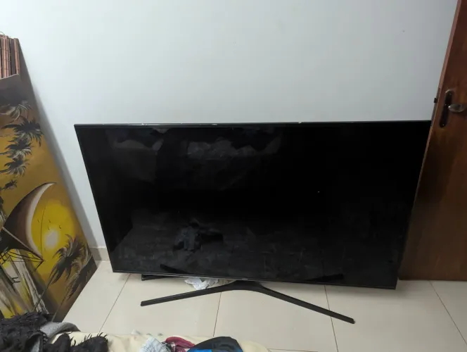 Tv Samsung 75 pol para reparo 