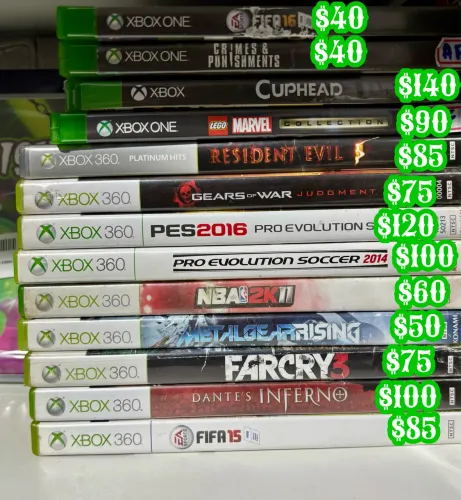 Jogos de Xbox 360 - fifa - pes - dantes