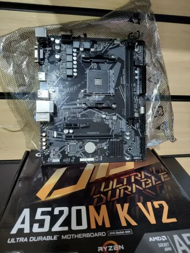 Placa mãe am4 a520 ddr4