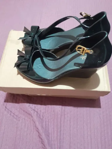 Sandália Melissa Max Love Preta Original ? Tamanho 38