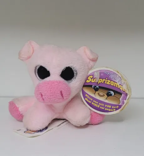 Pelúcia porquinho Sam Suprizamals