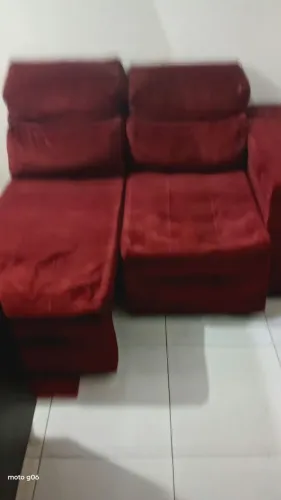 Sofa retrátil dois lugares 