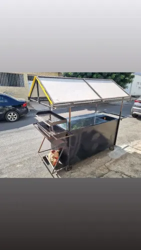 Carrinho de espetinho