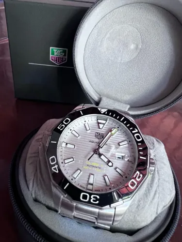 Relógio Tag Heur clone, Aquaracer Calibre 5, com caixa