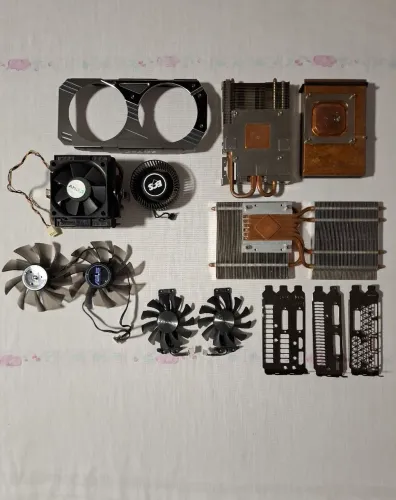 LOTE DE PEÇAS PARA COMPUTADOR / PLACAS DE VÍDEO