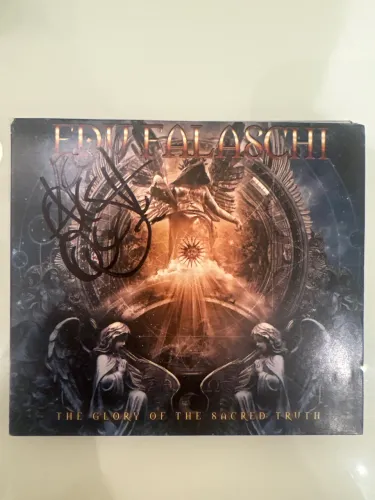 Edu Falaschi - EP Glory of the Sacred Truth AUTOGRAFADO