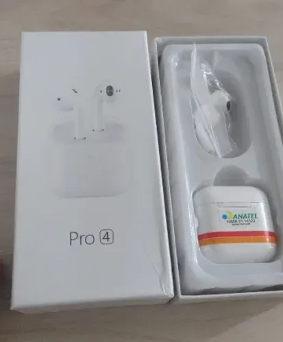 Fone Bluetooth Pro4 Sem Fio (Novo na Caixa) - Entrego Hoje