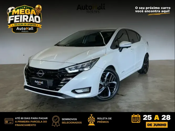 Nissan Versa Exclusive 1.6 16V Flex AUT 2024