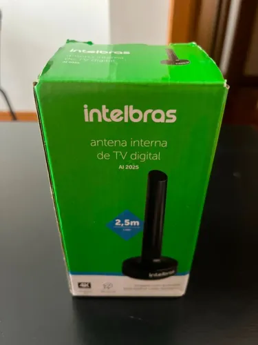 Antena Interna Intelbras de TV Digital 2,5m - Pouquíssimo Uso