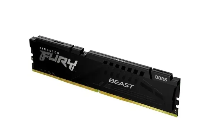 Memória Kingston Fury Beast, 16GB, 5200MHz, DDR5, CL40, Preto - KF552C40BB-16