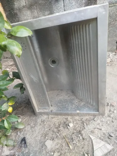 Tanque de inox tamanho médio