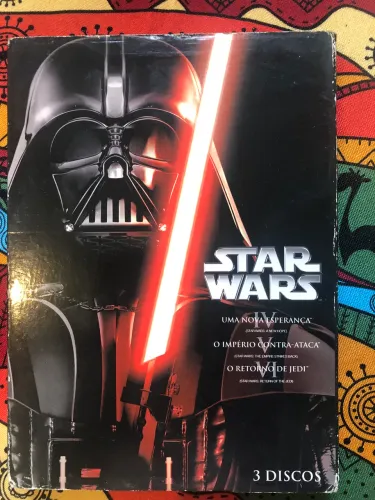 Trilogia Star Wars Original DVD Box episódios 4,5,6