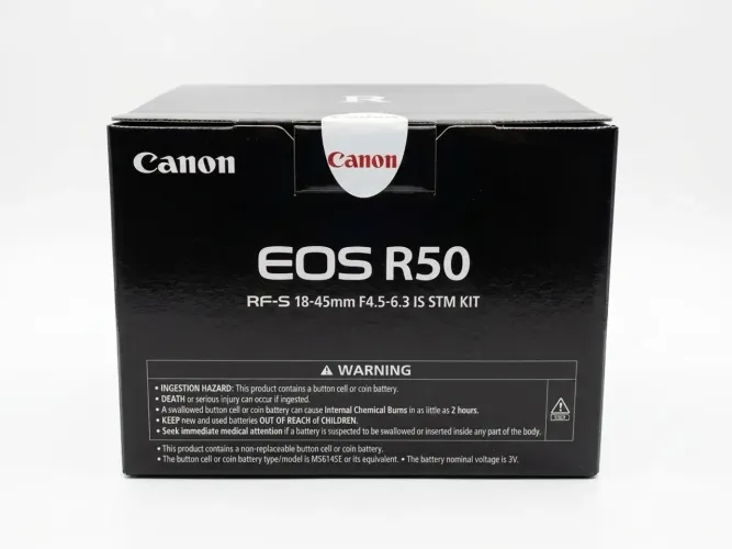 Canon EOS R50 KIT Câmera e lente NOVA LACRADA