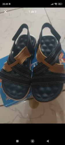 Sândalia infantil masculino