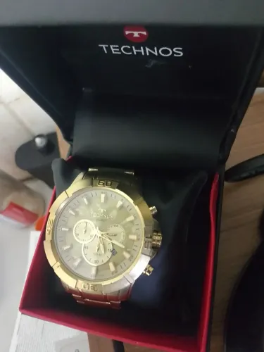 Relógio technos top com caxinha