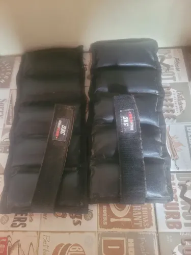 Tornozeleira 3kg emborrachada
