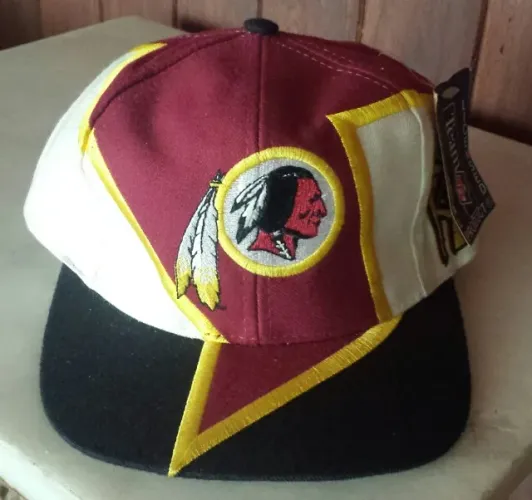 Boné N F L Equipe Redskins Bordado Vintage peça de Colecionador