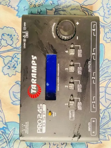 PROCESSADOR TARAMPS 4 CANAIS PRO 2.4S