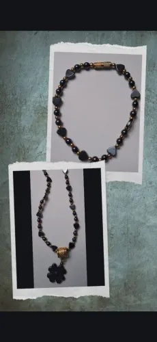 Conjunto Colar e Pulseira 