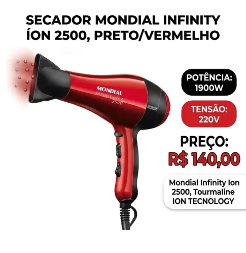 Secador novo 