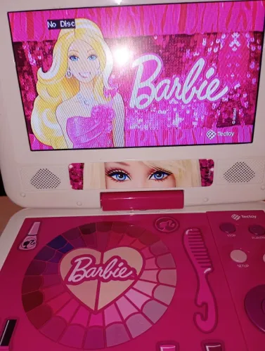 Dvd portátil da Barbie