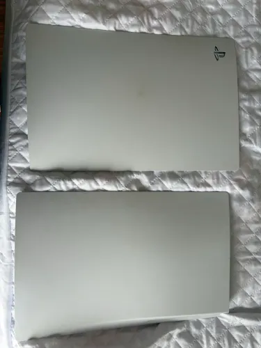 Tampas Plates Originais PS5 FAT com Leitor Brancas - Par